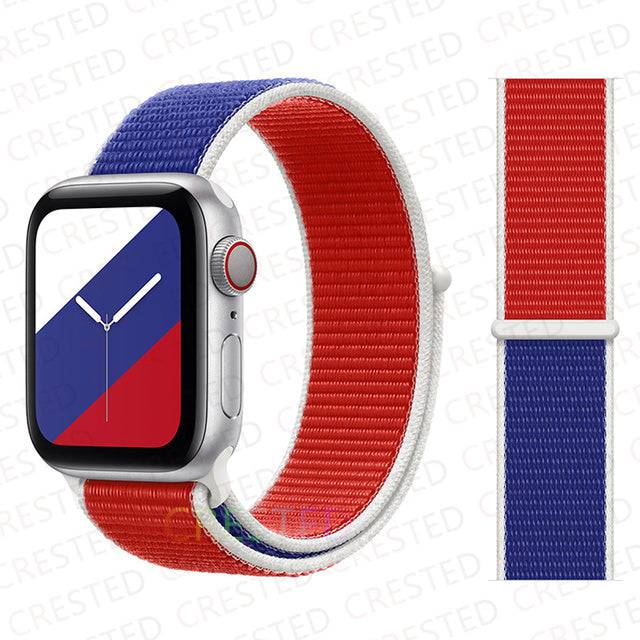 Nylon Loop Strap Band  For Apple Watch - TheWellBeing4All