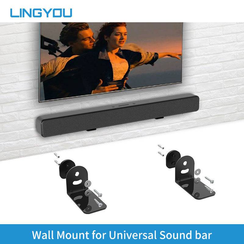 Sound Bar Mounts Mounting Bracket - TheWellBeing4All