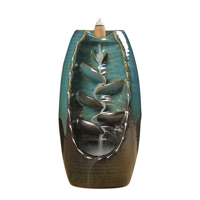 Waterfall Smoke Incense Burner Censer - TheWellBeing4All