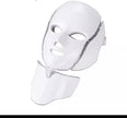 Air Bag-7 Colors Light LED Facial Mask With Neck Skin Rejuvenation Face Care Treatment Beauty Anti Acne Therapy Whitening - TheWellBeing4All