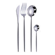 Gold Cutlery Set Forks Spoons Knives - TheWellBeing4All