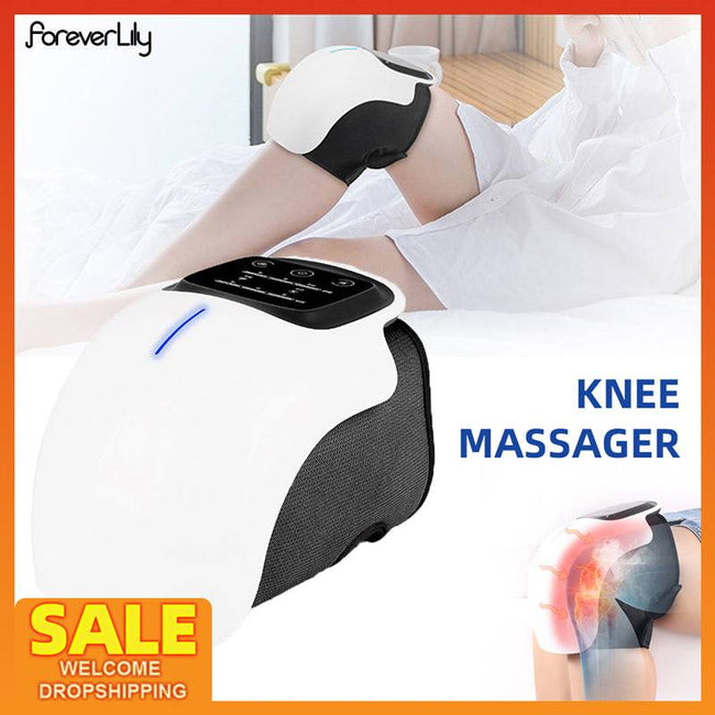 Smart Hot Compress Knee Relaxing Massager Kneecap Treasure Laser Infrared Elbow Shoulder Massager Relive Joint Pain Stiffness - TheWellBeing4All