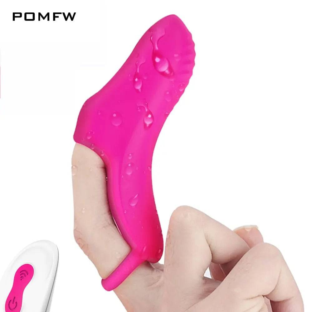 G Spot Finger Vibrator Wireless Remote Silent Vibrators for Couples for Intense Stimulation Control Waterproof adults Toy - TheWellBeing4All