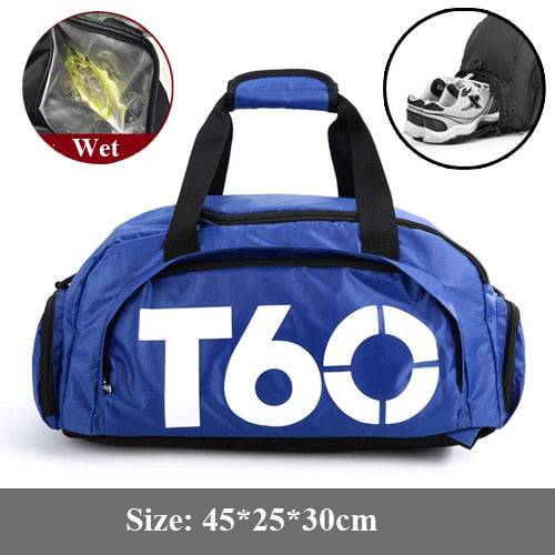 Dry Water Wet Separation Men Fitness Bag Waterproof Gym Sport Women Bag Outdoor Fitness Portable Ultralight Yoga Sports Bag - TheWellBeing4All