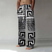 Print Full Length Wide Leg Pants Hipster Sweatpants - TheWellBeing4All