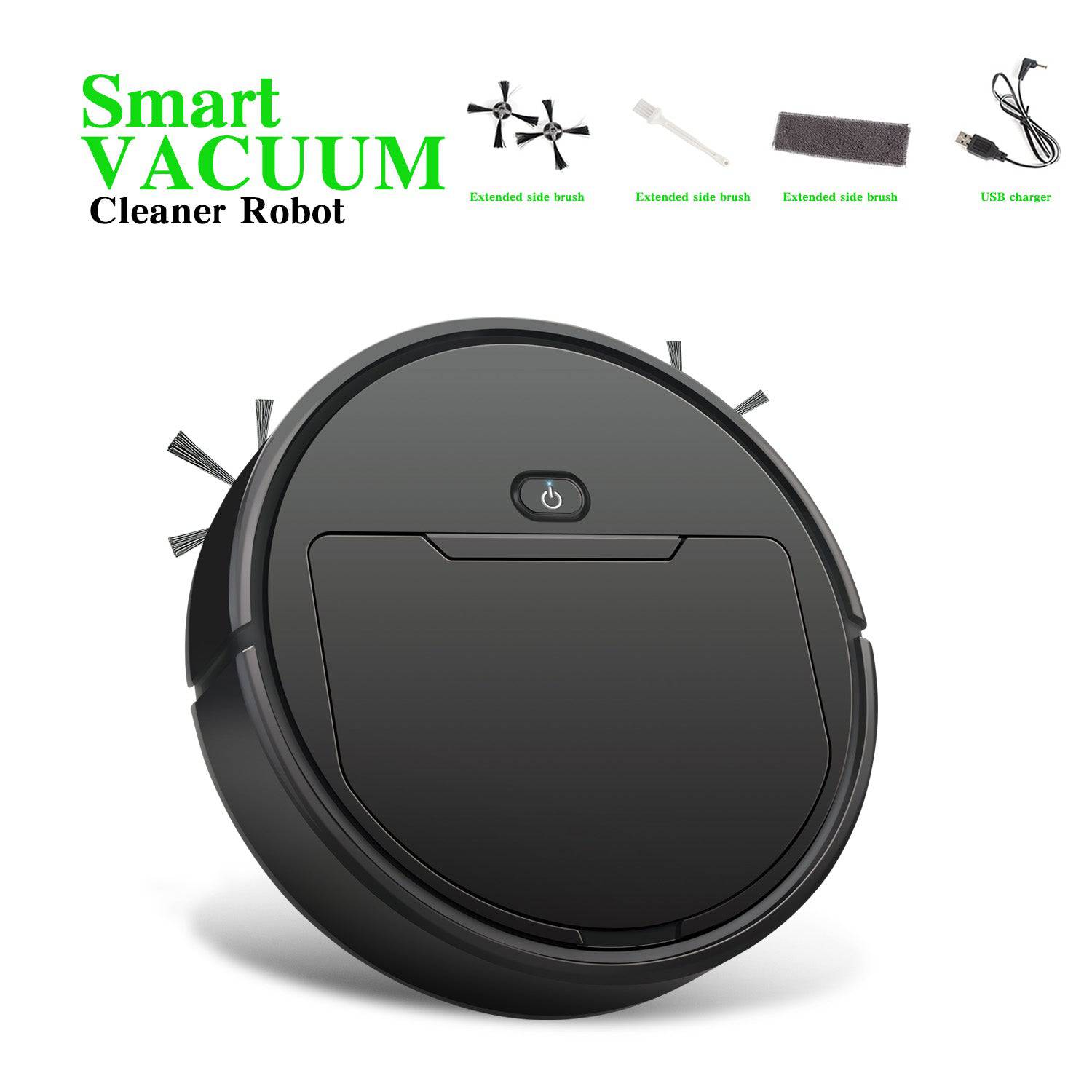 New Household Intelligent Floor Vacuum Cleaner Robot Automatic Sweeping Robots Cleaning Machine Cleaner Robot Vacuum - TheWellBeing4All