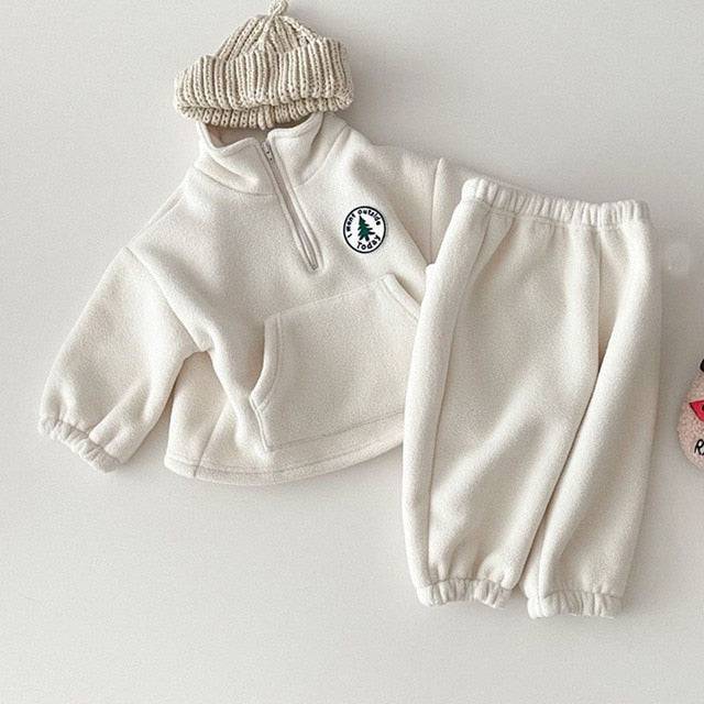 Baby Sets Children Thicken Sweatshirt - TheWellBeing4All