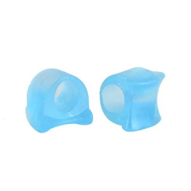 2pcs=1pair Silicone Toe Spreader Separator Bunion Hallux Valgus Corrector Thumb Finger Correction Straightener Foot Care Tool - TheWellBeing4All