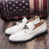 Loafers Shoes breathable Vintage Tassel Men Slip On Outdoor Shoes Mocassins - TheWellBeing4All