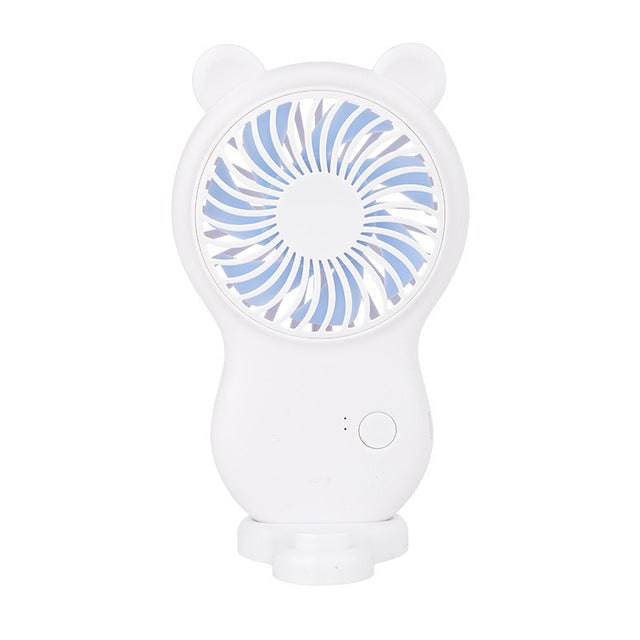 Handheld Personal Mini Fan USB Rechargeable Portable Fan Cooler - TheWellBeing4All