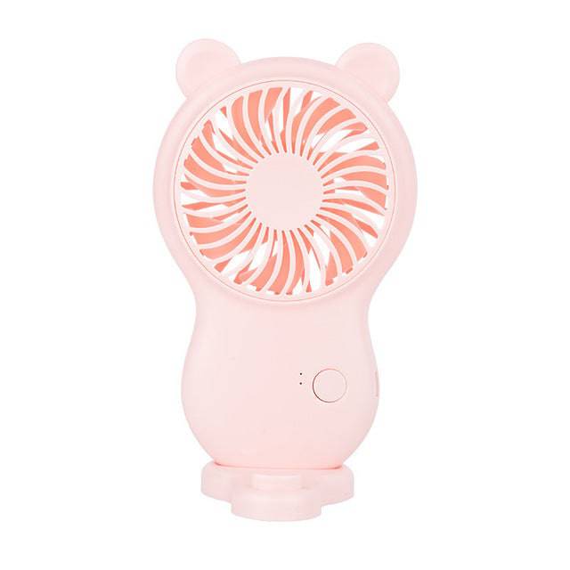 Handheld Personal Mini Fan USB Rechargeable Portable Fan Cooler - TheWellBeing4All