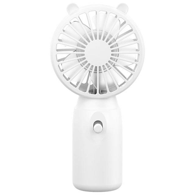 Handheld Personal Mini Fan USB Rechargeable Portable Fan Cooler - TheWellBeing4All