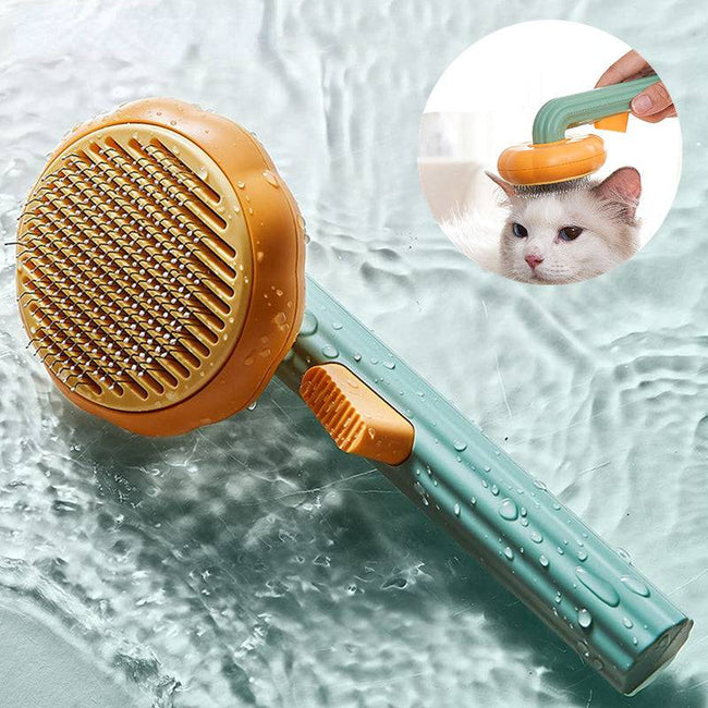 Dog Cat Puppy Rabbit Grooming Brush Tool Gently Removes Loose Undercoat Tangled Hair - TheWellBeing4All