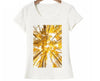 T-Shirt femme Simple Style décontracté Design Unique - TheWellBeing4All
