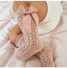 Children's Royal Style Bow Knee High Fishnet Socks - Elegant and Comfortable Socks for Baby Girls - TheWellBeing4All