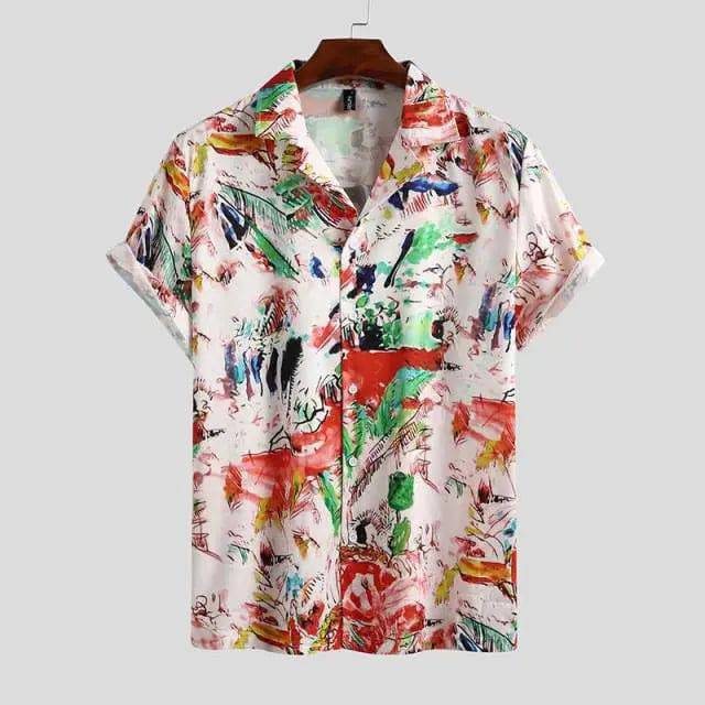 Hawaiian Men Beach Shirts - TheWellBeing4All