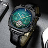 Men watch Square Large Dial Watch Hollow Waterproof - TheWellBeing4All