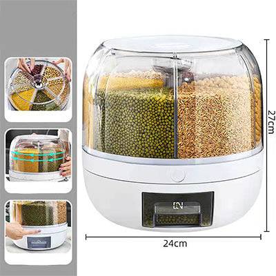 Food Dispensers Airtight Grain - TheWellBeing4All