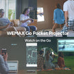 HD Laser Pocket Projector Ultra Portable Smart Projector 1080P Supported Wi-Fi Connection - TheWellBeing4All