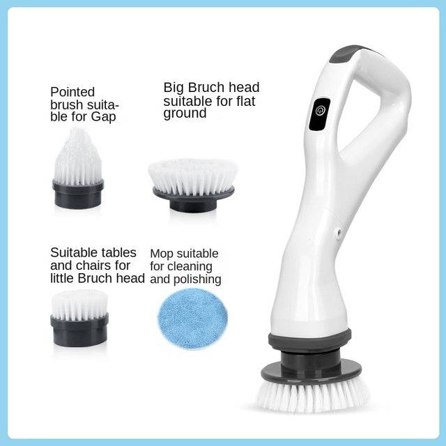 Waterproof Rotating Scrubber Cleaning Brush - TheWellBeing4All