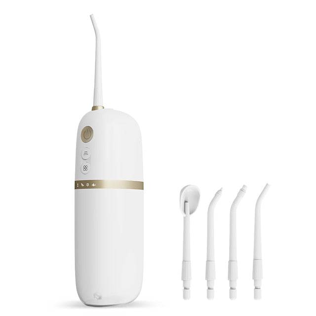 Portable Travel Bag Oral Irrigator Dental Electric Pulse Water Floss USB Rechargeable Teeth Cleaning Tools - TheWellBeing4All