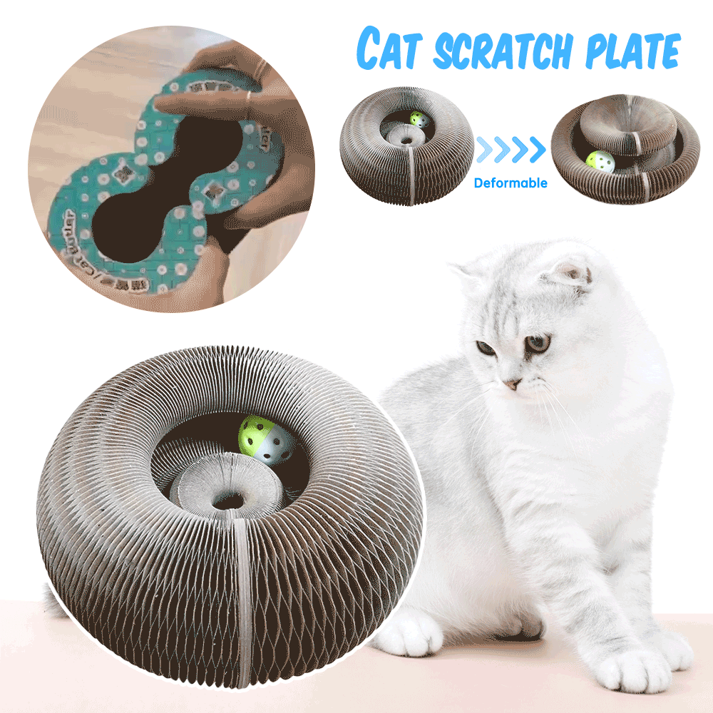 Cat Cordion - The Ultimate Toy and Scratcher for Your Feline Friend - TheWellBeing4All