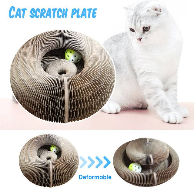 Cat Cordion - The Ultimate Toy and Scratcher for Your Feline Friend - TheWellBeing4All