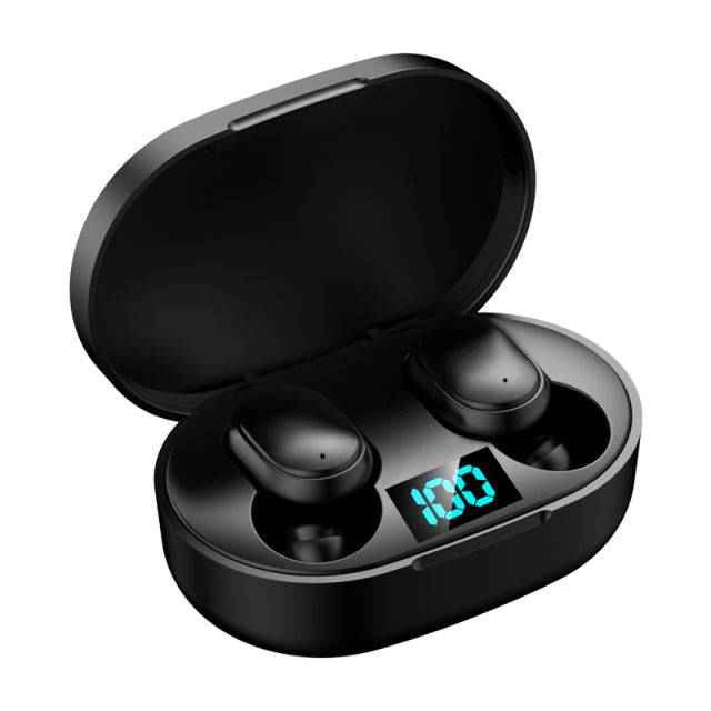 Waterproof Earphones E6S TWS Bluetooth 5.0 Headsets Wireless Headphones  with Microphone Touch Control Earbuds - TheWellBeing4All