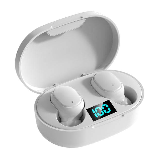 Waterproof Earphones E6S TWS Bluetooth 5.0 Headsets Wireless Headphones  with Microphone Touch Control Earbuds - TheWellBeing4All