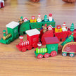 Wooden/Plastic Train Merry Christmas Ornament Christmas Decorations - TheWellBeing4All