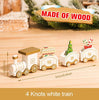 Wooden/Plastic Train Merry Christmas Ornament Christmas Decorations - TheWellBeing4All