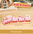 Wooden/Plastic Train Merry Christmas Ornament Christmas Decorations - TheWellBeing4All