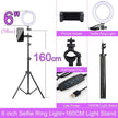 LED Selfie Ring Light with Stand without Tripod - TheWellBeing4All