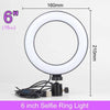 LED Selfie Ring Light with Stand without Tripod - TheWellBeing4All