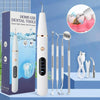 Electric Ultrasonic Dental Calculus Remover Tartar Staisn Scaler Tooth Cleaner LED Teeth Whitening Kit Oral Irrigator Dental - TheWellBeing4All