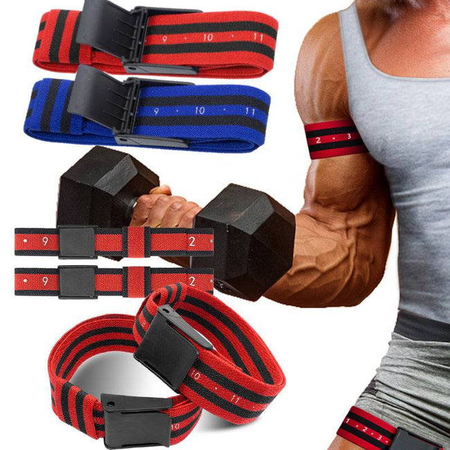 Rigid Blood Flow Restriction Band For Arms Legs Glutes - TheWellBeing4All