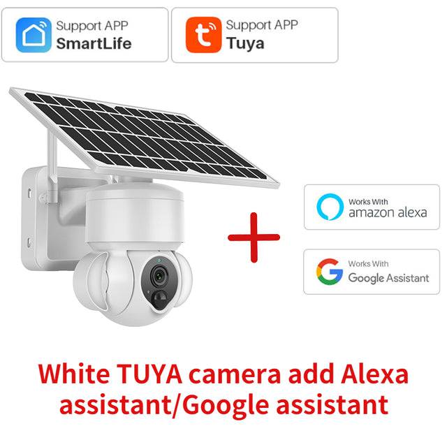 Camera Surveillance with Solar Panel, Motion Detection Supports Alexa & Google Home - TheWellBeing4All