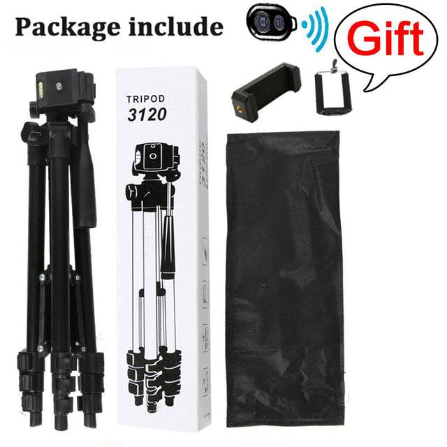 Light Stand Photography Selfie Tripod with 1/4 Screw - TheWellBeing4All