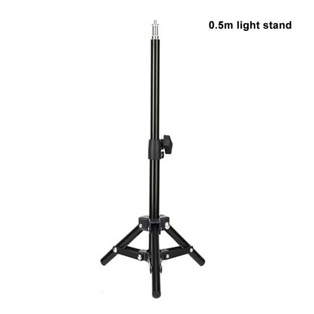 Light Stand Photography Selfie Tripod with 1/4 Screw - TheWellBeing4All