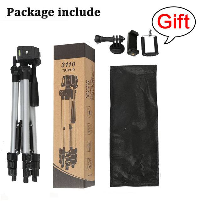 Light Stand Photography Selfie Tripod with 1/4 Screw - TheWellBeing4All