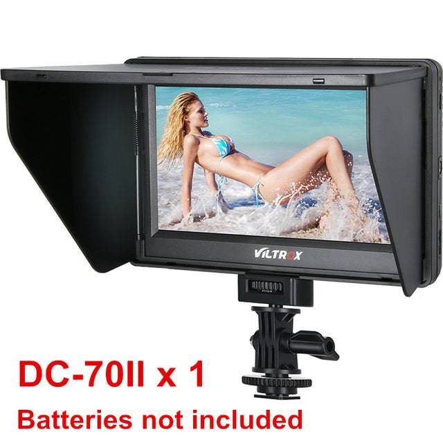 DSLR Camera Monitor Field Display Screen Video Assist 4K LCD HDMI IPS AV Input  for Sony Nikon Canon - TheWellBeing4All