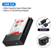 Lay-Flat HDD Docking Station SATA to USB 3.0 External Hard Drive Docking Station for 2.5/3.5inch HDD SSD Support UASP 18TB - TheWellBeing4All