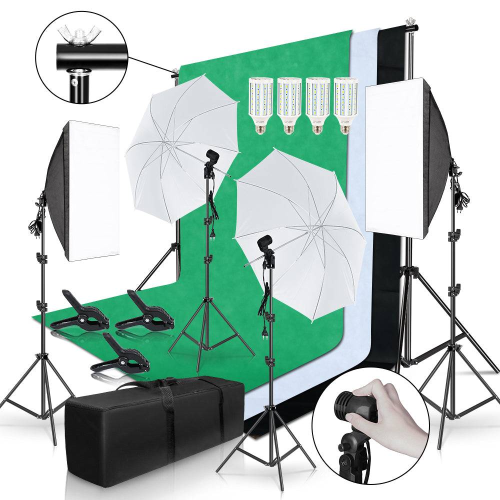 Photo Studio Lighting Kit - TheWellBeing4All