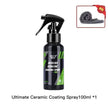 Ceramic Car Coating Paint Care - Hydrophobic Quick Coat Liquid Wax Car Care Kit - TheWellBeing4All