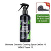 Ceramic Car Coating Paint Care - Hydrophobic Quick Coat Liquid Wax Car Care Kit - TheWellBeing4All