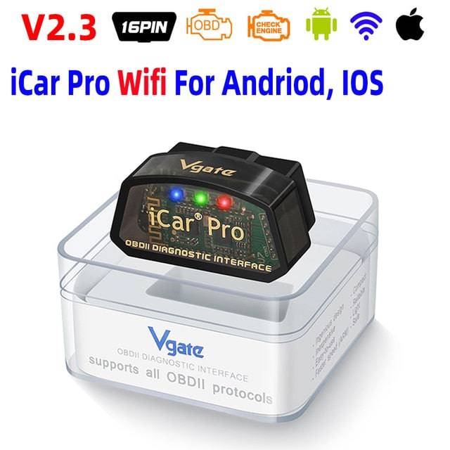 Bluetooth WiFi Car diagnostic tools OBD2 Scanner Code Reader - TheWellBeing4All