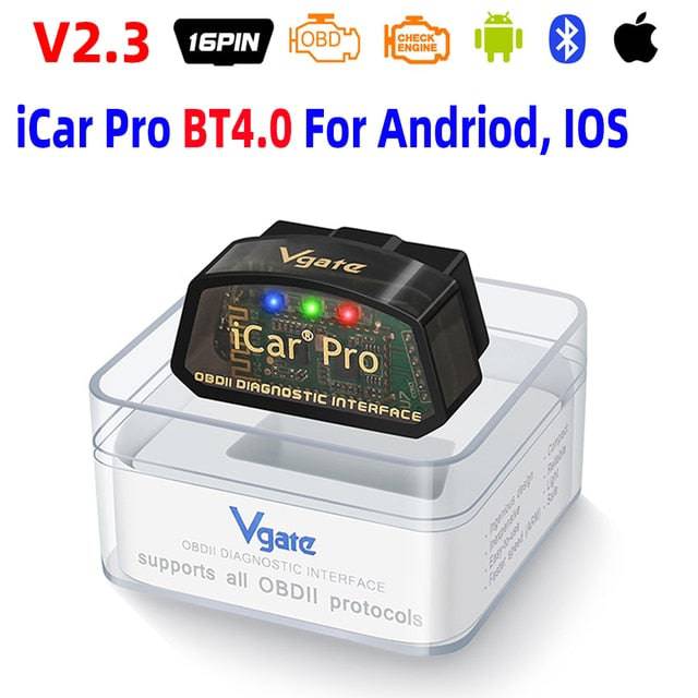 Bluetooth WiFi Car diagnostic tools OBD2 Scanner Code Reader - TheWellBeing4All