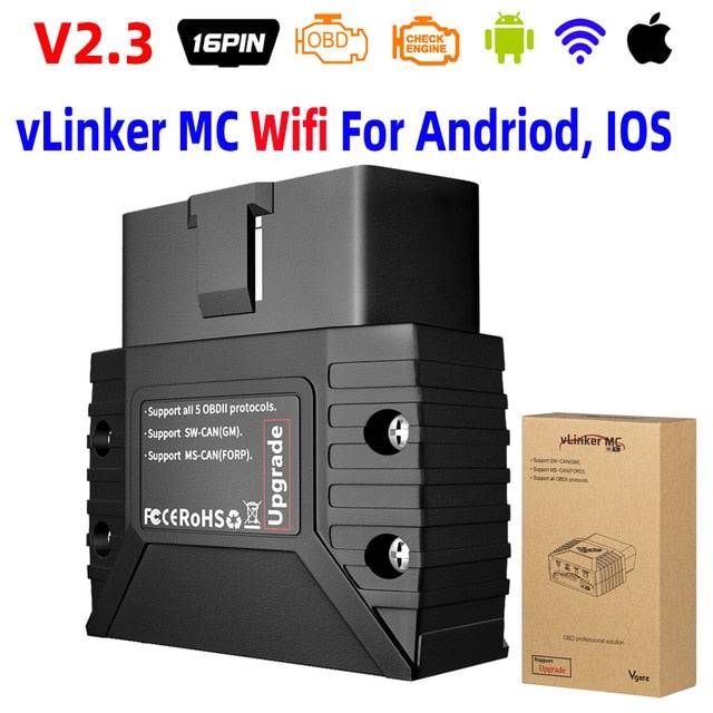 Bluetooth WiFi Car diagnostic tools OBD2 Scanner Code Reader - TheWellBeing4All