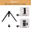 Camera Live Photography Cell Phone Selfie Tripod For Tiktok Vlog Youtube Ring Light For Gopro Holder - TheWellBeing4All