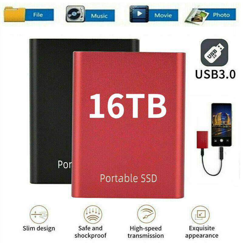 External Hard Drive 500GB 4TB 6TB 8TB 10TB 12TB - TheWellBeing4All